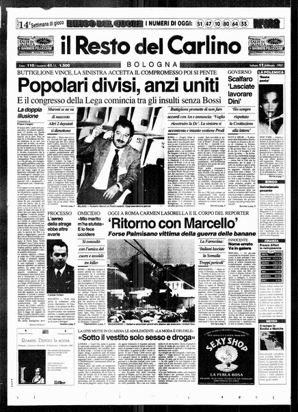 Il Resto del Carlino : giornale dell'Emilia